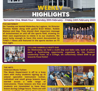 Weekly Highlights Semester 1 Week 4