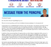 St Patrick's Catholic School Taupō - 21 August 2025