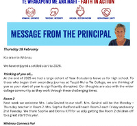 St Patrick's Catholic School Taupō - 19 February 2026