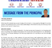 St Patrick's Catholic School Taupō - 19 March 2026