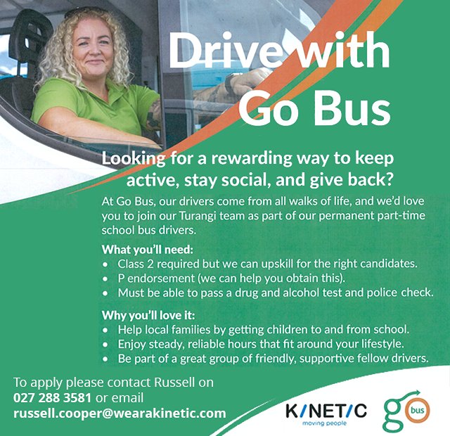 Go Bus Transport Ltd - Lower North Island