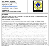 Mount Biggs School - 10 April 2025