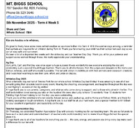 Mount Biggs School - 5 November 2025