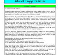 Mount Biggs School - 14 November 2025