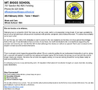 Mount Biggs School - 4 February 2026