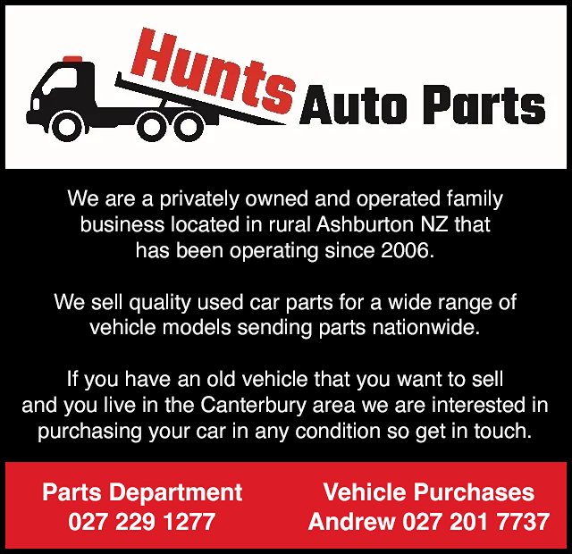 Hunts Auto Parts