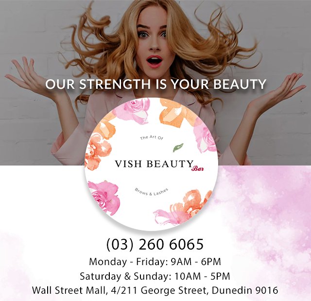 Vish Beauty Bar Dunedin