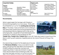 Mossburn School Newsletter - 29 February 2024