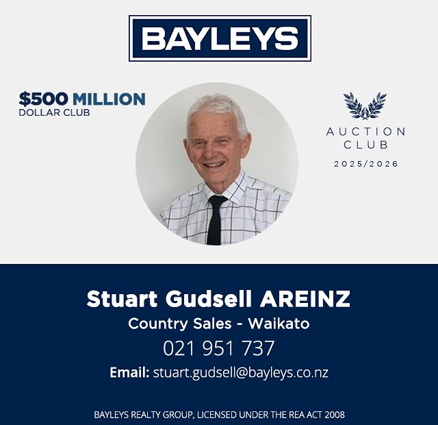 Stuart Gudsell - Bayleys Waikato