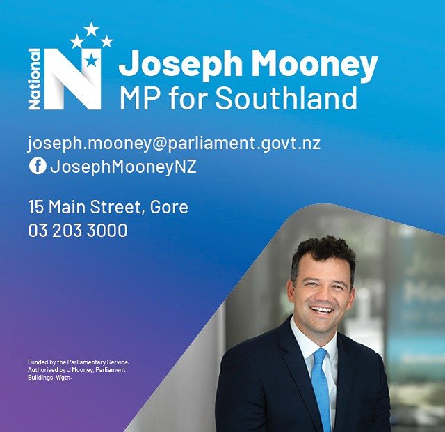 Joseph Mooney - MP for Southland