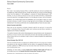School Board Community Connection T2