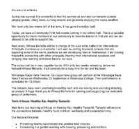 Principals Panui - 11 September 2026