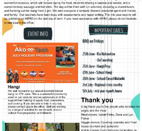 Newsletter Term 2 Week 9