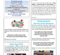 Newsletter #9 - Wednesday 26 March 2025