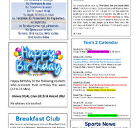 Newsletter #14 - Wednesday 14 May 2025
