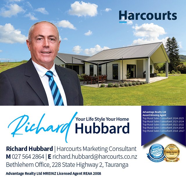 Richard Hubbard - Harcourts  - Kaimai School