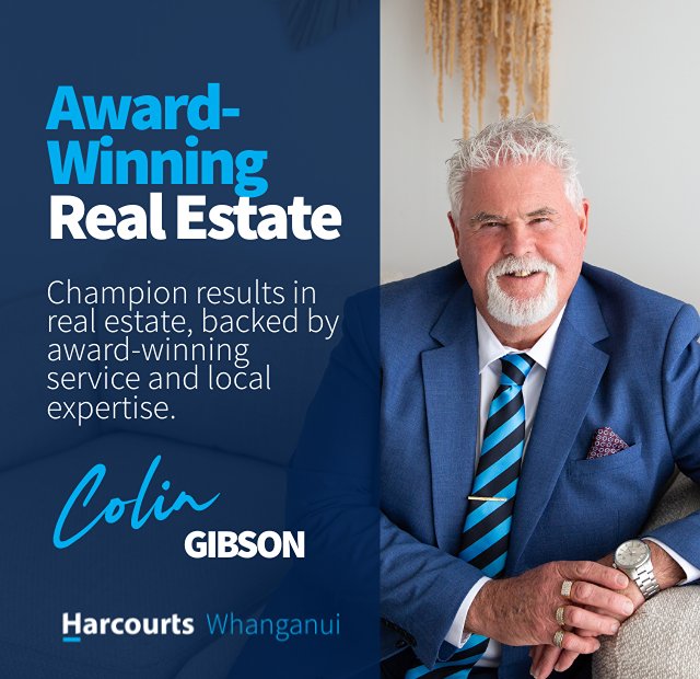 Colin Gibson - Harcourts Whanganui