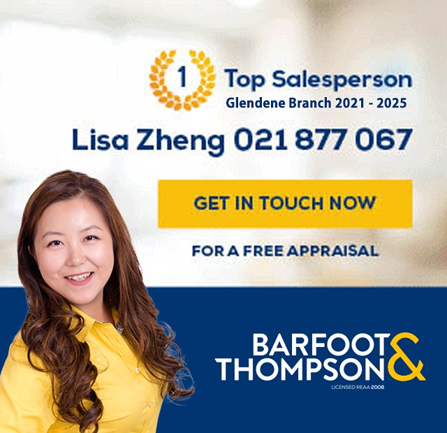 Lisa Zheng - Barfoot & Thompson - St Leonards Road School