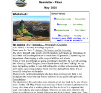 Ratapiko May Newsletter