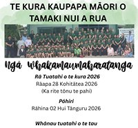 26/01/26 - Pānui a Kura