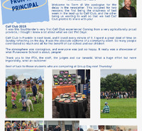 Newsletter 14 October 2025