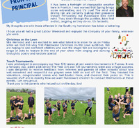 Newsletter 30th October 2025