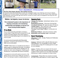 Little River School Newsletter #1