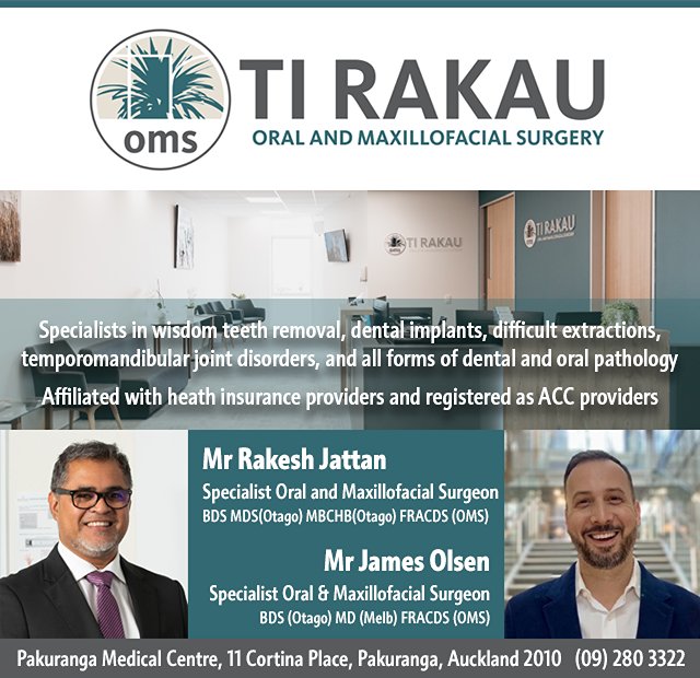 TI RAKAU Specialist Oral and Maxillofacial Surgeon