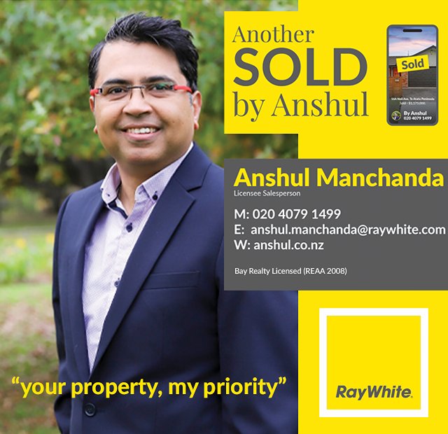 Anshul Manchanda - Ray White Blockhouse Bay