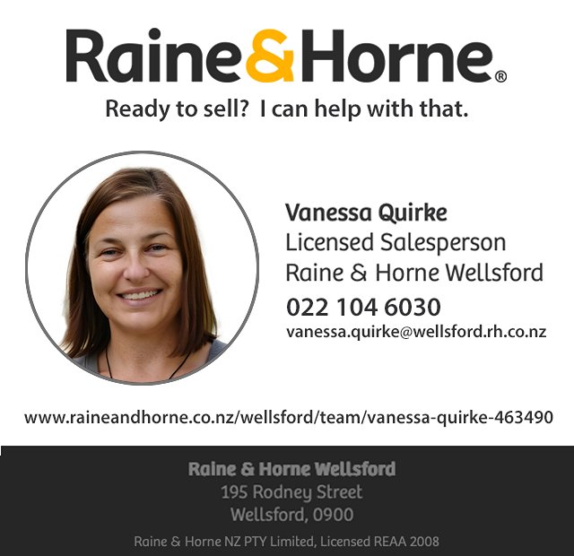 Vanessa Quirke - Raine & Horne Real Estate Wellsford