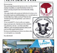 Hikuai School Newsletter - Term 2 Week 8