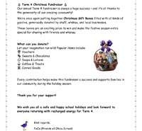 Term 4 Christmas Fundraiser