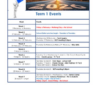 Term 1 Events