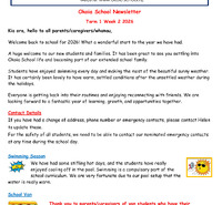 Term 1 Week 2 Newsletter