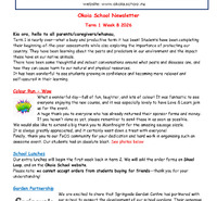 Term 1 Week 8 Newsletter