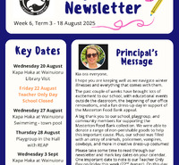 Mauriceville School Newsletter - Term 3 Week 6