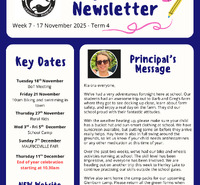 Mauriceville School Newsletter - Term 4 Week 7