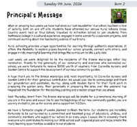 Mauriceville School Newsletter - Term 2 Week 8