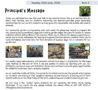 Mauriceville School Newsletter - Term 2 Week 10