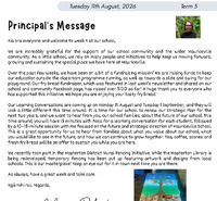 Mauriceville School Newsletter - Term 3 Week 4