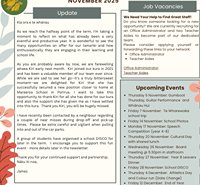 Mākara Model School Newsletter November 2025