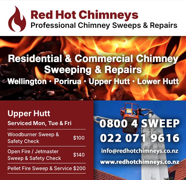 Red Hot Chimneys - Upper Hutt