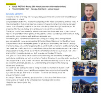 SMS Newsletter 20 March 2025