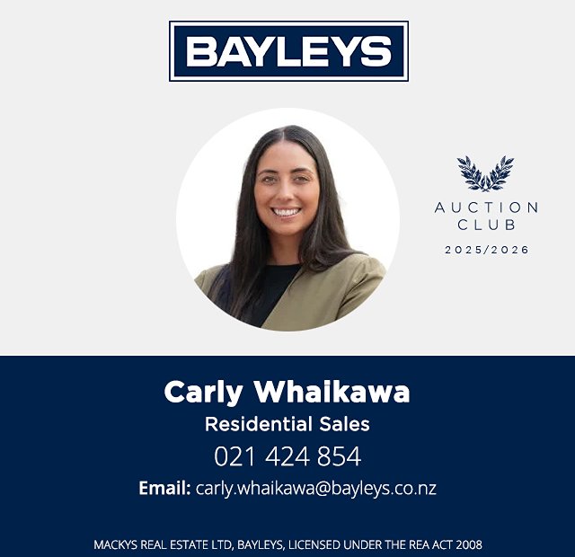 Carly Whaikawa - Bayleys Whangarei