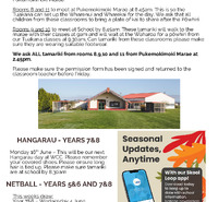 School Pānui 4 June 2025