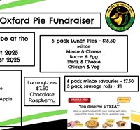 Oxford Pie Fundraiser