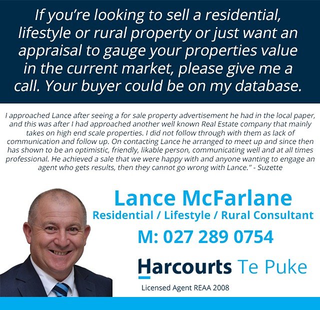 Lance McFarlane - Harcourts Te Puke