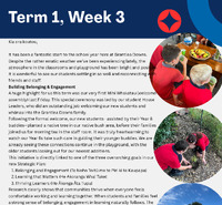 Community Newsletter Term 1 Week 3