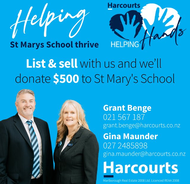 Grant Benge Harcourts and Gina Maunder Harcourts