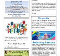 Newsletter #3 - Wednesday 12 February 2025